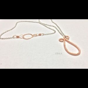 12 & 18 Copper & Reclaimed Silver Chain Handmade